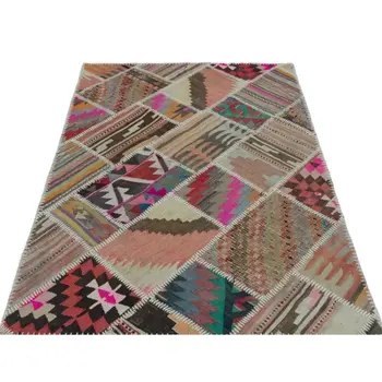 

Handmade Natural Vintage Patchwork Rug Area Rug 120x180 Cm-3'11''X5'11''