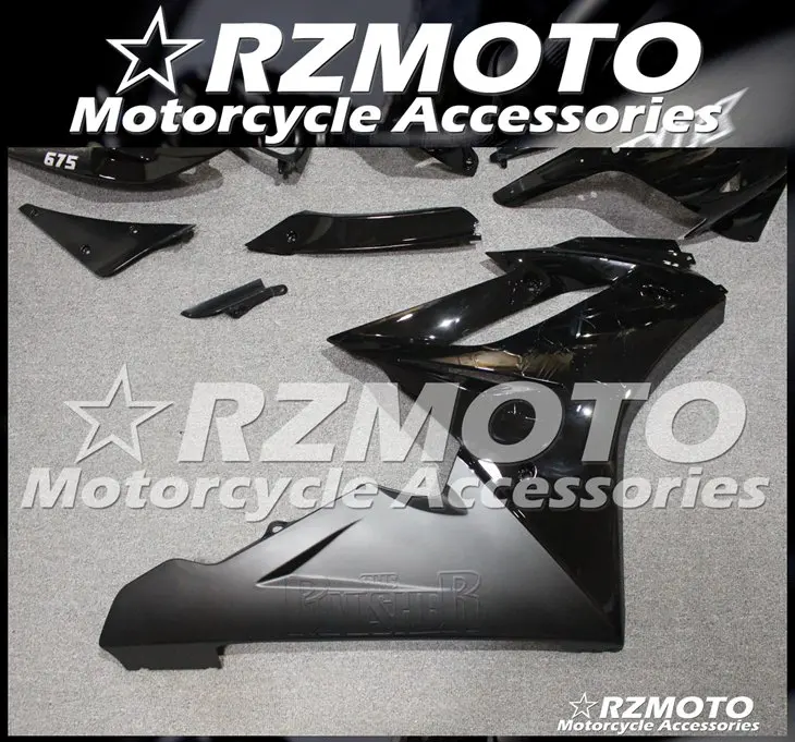 ABS мотоцикл обтекатель комплект для TRIUMPH Daytona 675R 2009-2012 год кузов литьевая форма Магазин № 1995