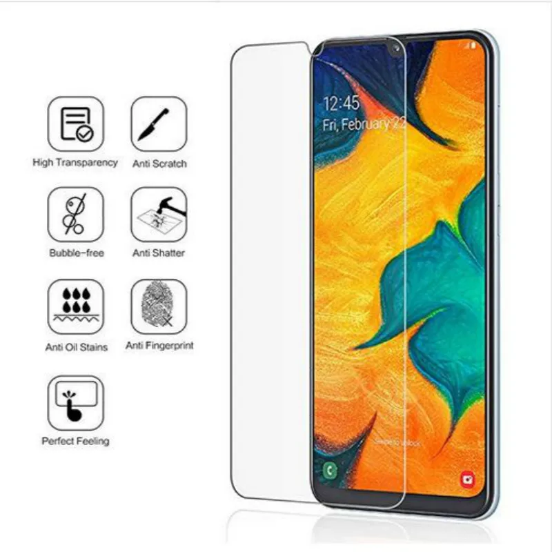 Tempered-Glass-For-Samsung-Galaxy-A90-A80-A70-A60-A50-A40-A30-A20E-A10-Screen-Protector