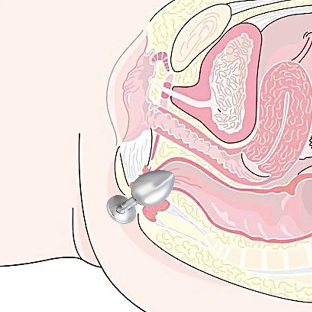 Woman-Vaginal-Erotic-Massager-Men-Women-Chrome-plated-Steel-Jeweled-Beginners-Butt-Plug-Small-Size-Dildo (2)