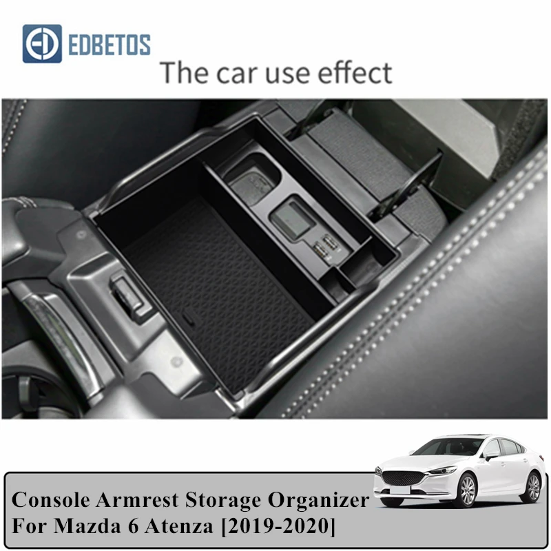 

Atenza Center Conosle Organizer Tray Atenza 2019 2020 Armrest Storage Glove Box For Mazda 6 Atenza Front Floor Storage Glove Box