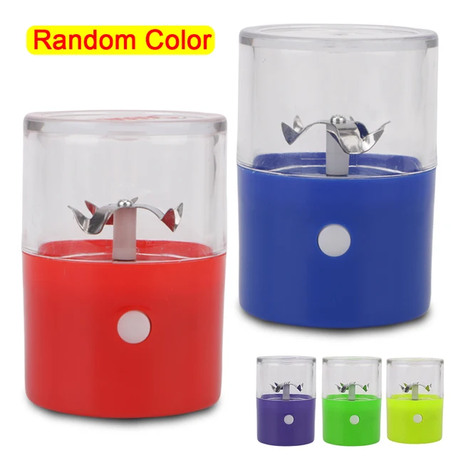 Rechargeable Electric Crusher Portable Metal Tobacco Grinder Crank Smoke Spice Muller Machine