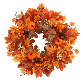 

1Pc Artificial Pine Cones Garland Thanksgiving Day Ornament (Chocolate)