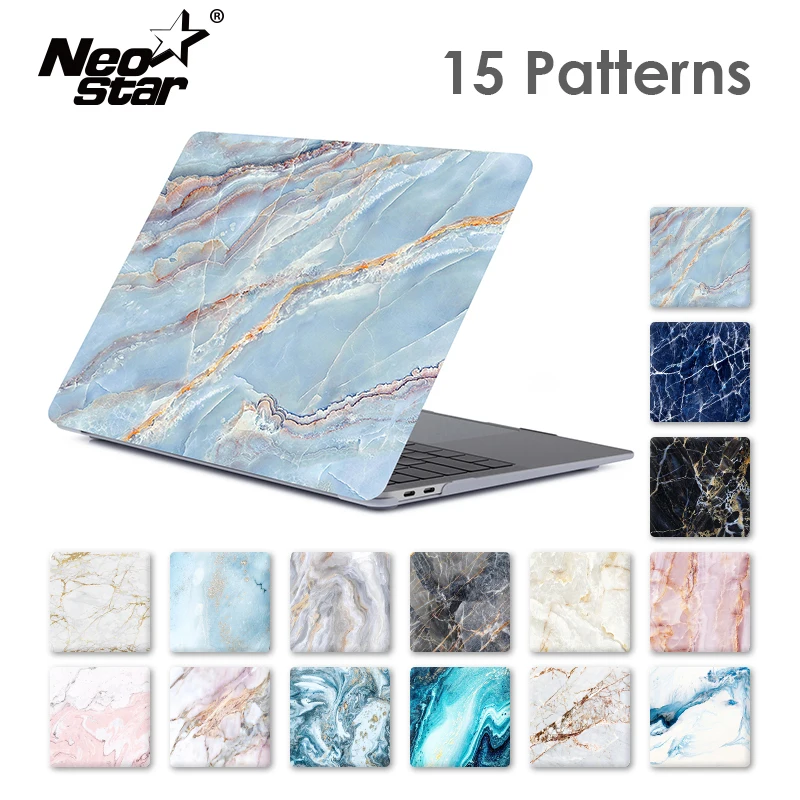 Мраморный чехол для ноутбука APPle MacBook Air 11 13 Retina Pro 15 с панелью нового дюймов|Сумки и