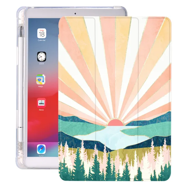 Art Painting Aesthetic Case For Air 4 10 2 Ipad 8th Generation 2020 Pro 11 2021 Holder 7th Cute Funda Mini 5 Air 2 6th Coque Tablets E Books Case Aliexpress