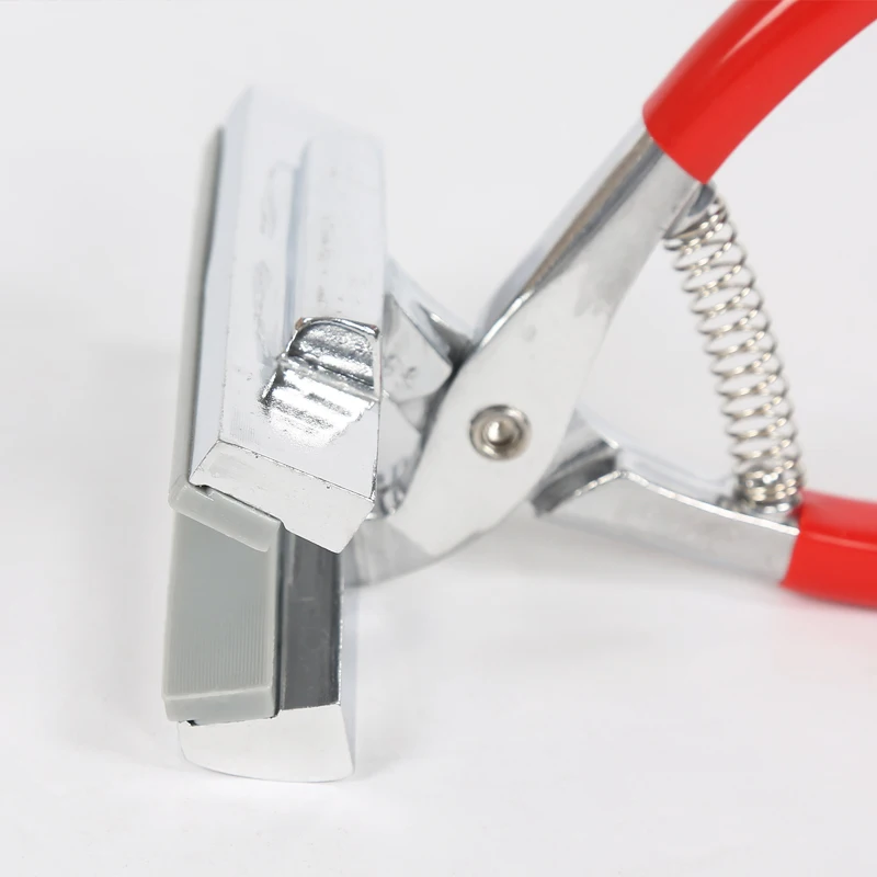 Preise 12cm Ölgemälde Zangen, Rot Griff Clamp Tuch Gestreckt Leinwand Zangen, malerei Stretch Stoff Clamp Zange Kunst Liefert