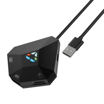 

Portable Keyboard and Mouse Converter Host Host USB Adapter Controller Without Vibration