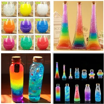 

3000PCS/bag Sea Baby Crystal Mud Sponge Crystal Beads Color Clay Bubble Beads Water Absorption Beads Soilless Cultivation