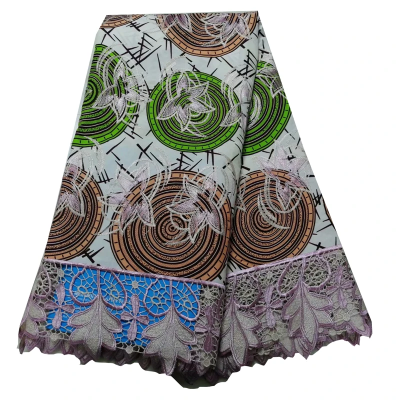 Высококачественная кружевная ткань восковой шнур кружевная ткань Африканская кружевная ткань восковой шнур кружева для женщин Свадебное платье 82905