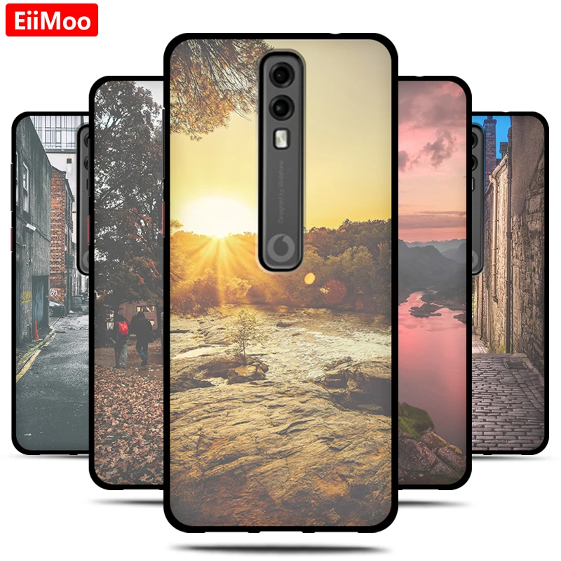 Чехол EiiMoo для Vodafone V10 Для Smart VDF730 силиконовая задняя крышка из ТПУ с принтом V 10