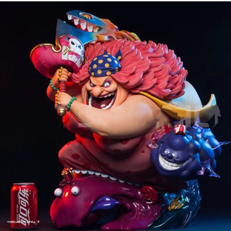 One Piece Charlotte Linlin Statue Big Mom Four Emperors Big Mom Pirates Full Length Portrait Gk Action Figure Toy Box 62cm W15 Action Figures Aliexpress