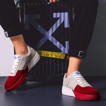 

New sports shoes ultra light shock absorption wild trend shoes men's casual shoes comfortable shoes men's lace up walking shoes