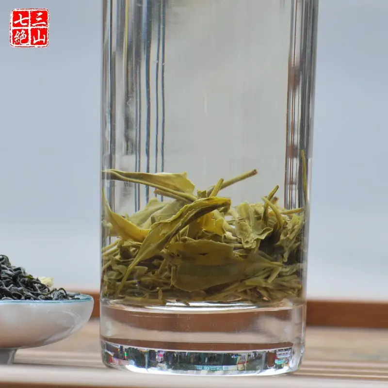 Зеленый чай Ранняя весна свежий чай Huangshan цветок жасмина чай Maofeng зеленый органический аромат для похудения чай Жасмин Maofeng