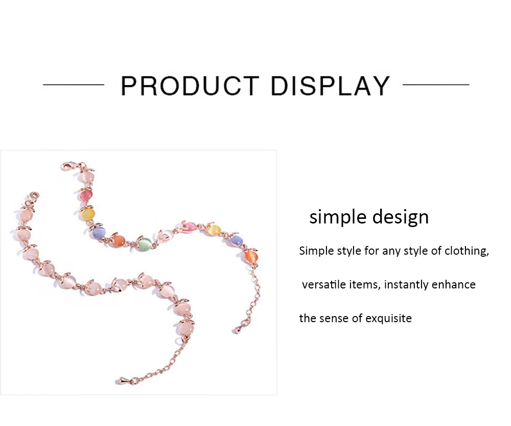 Jinzeyi модные ювелирные изделия от производителя версия опалового браслета дамы небольшой свежий взрыв модели аксессуары
