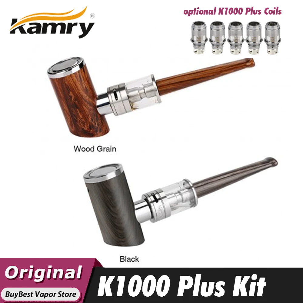 Оригинальный комплект для электронных сигарет Kamry K1000 Plus батарея 1100 мАч Бак 4 мл 5