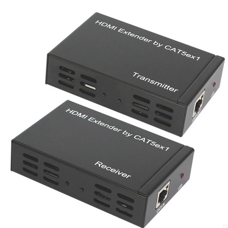 TCP IP HDMI extender with IR amplifier up to 100m(one TX to N RX) sender or receiver only