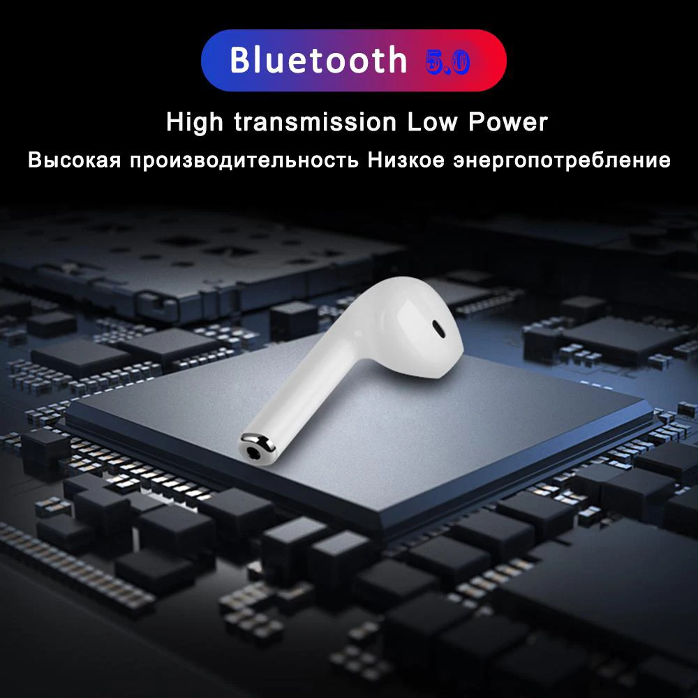 Fone De Ouvido Sem Fio i7 Tws беспроводные Bluetooth наушники стерео вкладыши гарнитура с