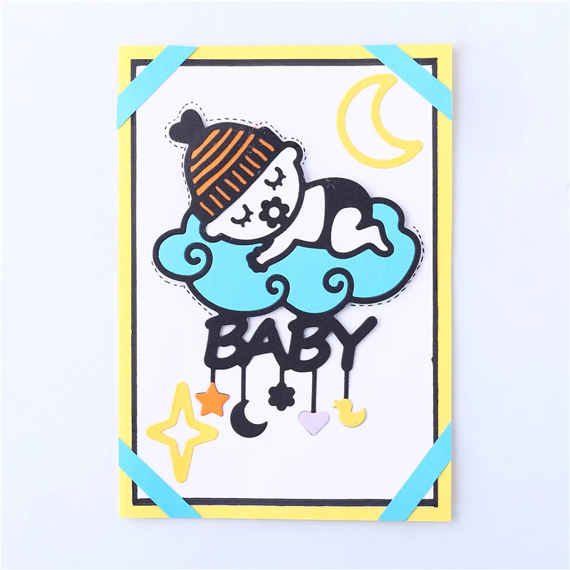 

Eastshape Baby Word Dies Child Metal Cutting Dies New 2019 for Card Making Scrapbooking Dies Embossing Paper Stencil Die Cut