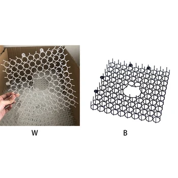 

Durable Protective Dog Prevent Nails Garden Hollowed Out Anti Cat Repellent Fence Yard Practical Thorn Pad No Harm NEW!