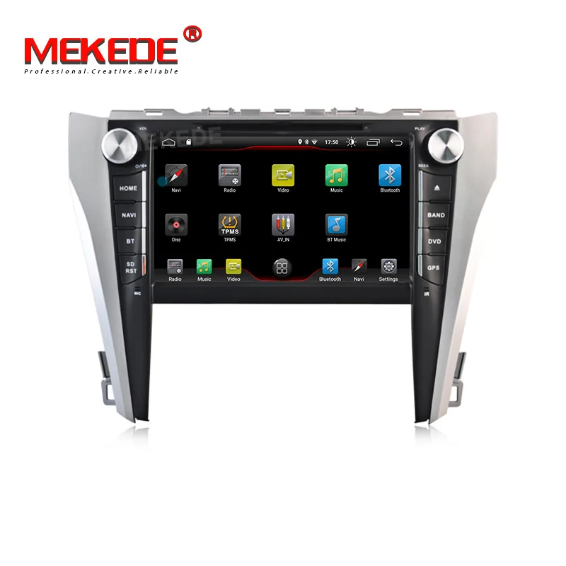 MEKEDE HD 2G+ 16G Android 9,0 AV выход автомобильный DVD мультимедиа для TOYOTA CAMRY gps навигация радио плеер