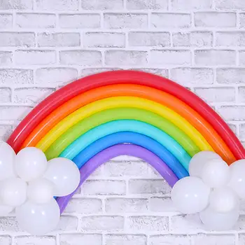 

200 Pcs Mix color balloon Wedding Birthday Party Decoration Magic Emulsi color mixing