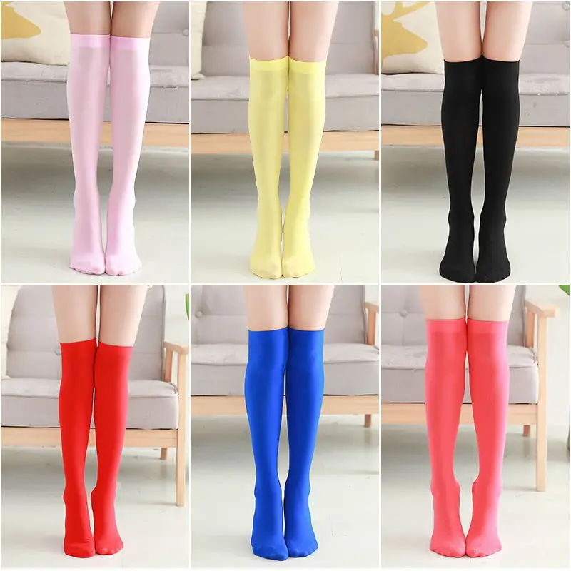 

CHILDREN'S DAY Students' Socks Girls over-the-Knee Stockings Spring And Summer Thin Children Tube Socks College Style Princess S