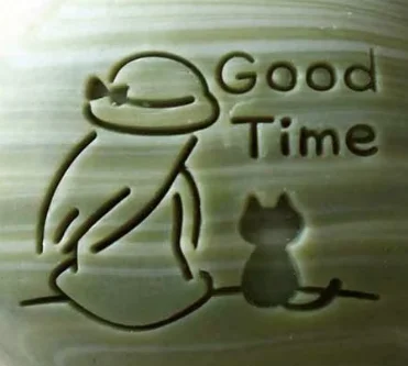 Натуральное мыло ручной работы стандартное Мини Мыло diy печать - Цвет: size4CM