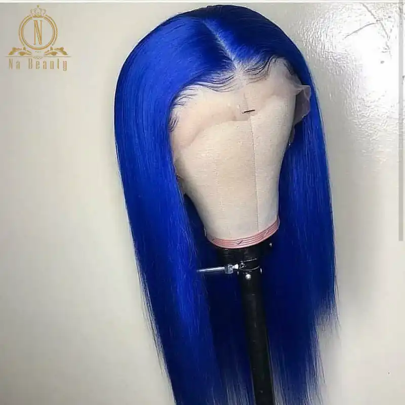 wig blue