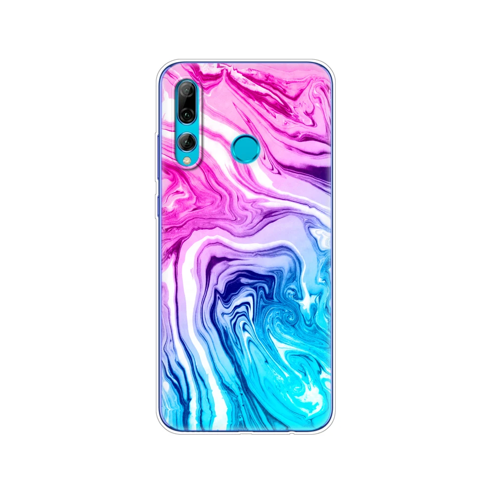 Чехлы для Huawei P Smart 2019 силиконовая Мягкая задняя крышка из ТПУ plus чехол Бампер huawei p