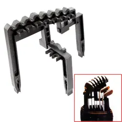 Golf 9 Iron Club ABS Shafts  Holder Stacker Fits Any Size of Bags Organizer Golf Accessories Heads Black of Bags Golf Holder