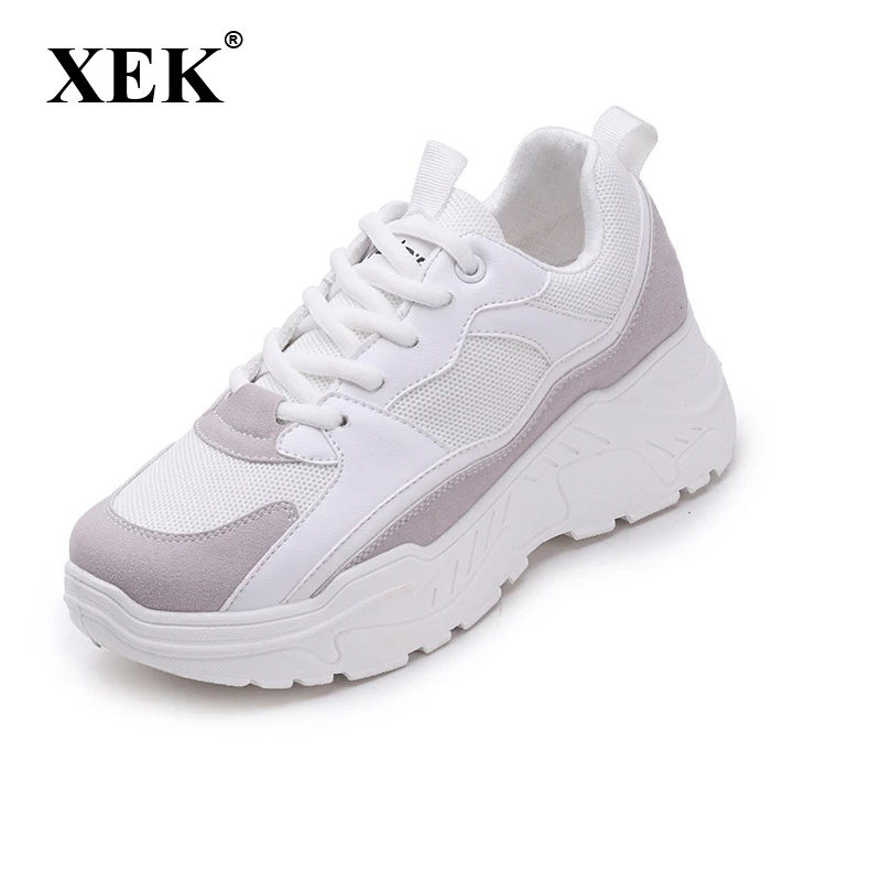 

Women Shoes 2019 New Chunky Sneakers For Women Shoes Casual Fashion Dad Shoes Platform Sneakers Basket Femme Krasovki ST426