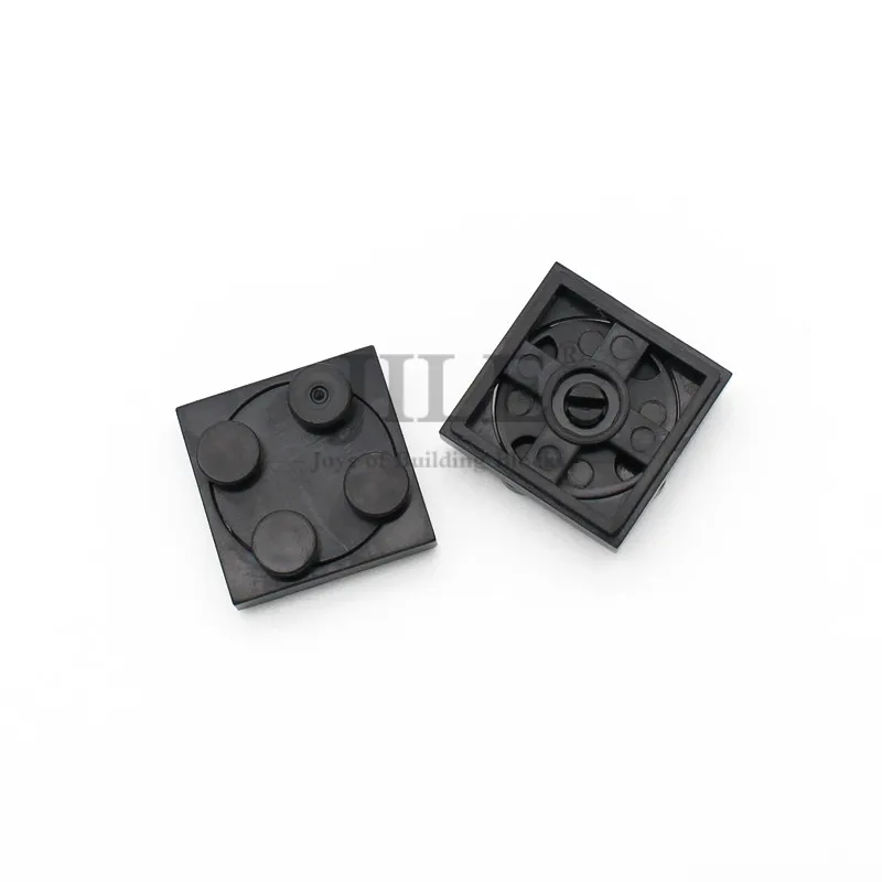 20pcs Moc Building Blocks Turntable 2x2 Plate Base with Top 3680 3679 DIY Creative Bricks Classic Compatible Assembles Parts 2