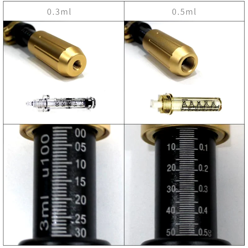 0,5 мл 0,3 мл гиалуроновая ручка распылитель гиалуроновой кислоты ручка для инъекций губ пистолет для удаления морщин лифтинг губа наполнитель инжектор гиалурон