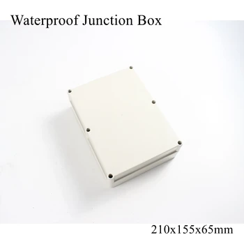 

210x155x65mm Waterproof Plastic Enclosure Box Outdoor Cable Connection Junction Electrical Project Case ABS IP65 210*155*65mm