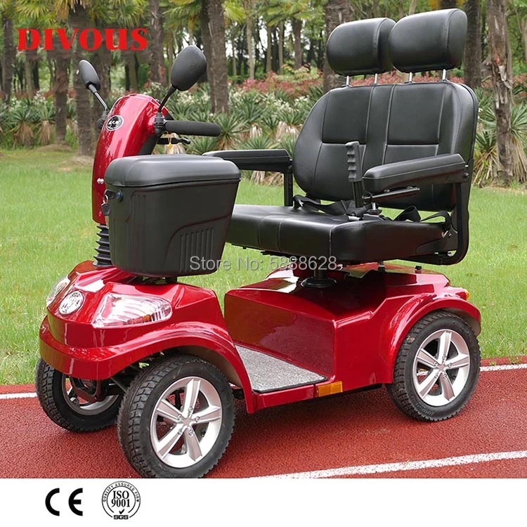 traicionar horizonte canta Silla de ruedas eléctrica de dos asientos para personas mayores, scooter de  movilidad para discapacitados, gran oferta, envío gratis|Silla de ruedas| -  AliExpress