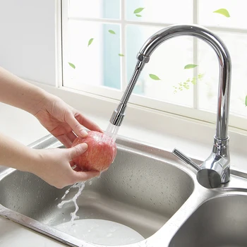 

360 Degree Rotation Faucet Extenders Water-tap Shower Head Kitchen Tap Sprayer Pressure Reducing Spout Sink Jetle Spray Showers