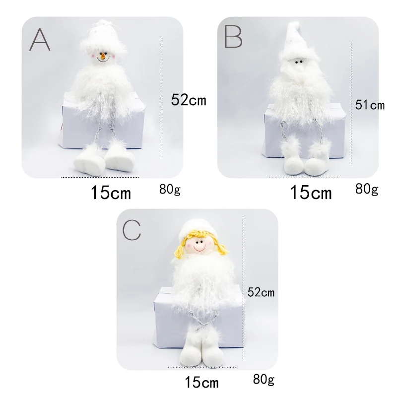 Рождественская подвесная подвеска плюшевая кукла елка дверной Настенный декор дома статуэтки вечерние Декор фестиваль подарок