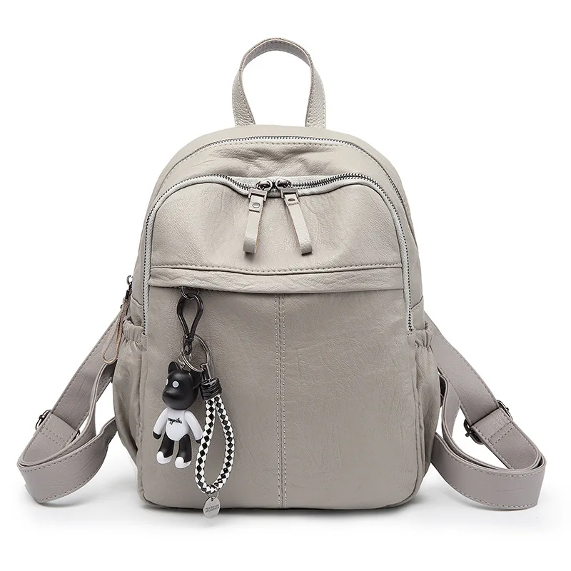 

2019 New Style Backpack [University Style] Casual WOMEN'S Bag Fashion Elegant Versatile Backpack