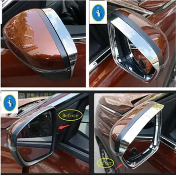 

Yimaautotrims Auto Accessory Rearview Mirror Rain Eyebrow Deflector Blades Cover Kit Fit For Peugeot 3008 3008GT 2017 - 2020