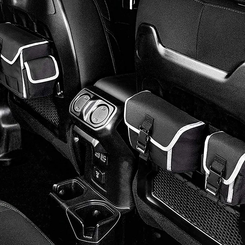 Сумка-пакет для хранения органайзеры для Jeep Wrangler мульти-накладные карманы сумка наборы инструментов заднего сиденья хранения автомобиля аксессуары