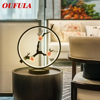 

WPD Table Lamp Desk Light Modern Contemporary Office Creative Decoration Fabric for Foyer Living Room Bed Room