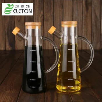 

ELETON 2017 fashionable Boron silicon glass oiler sesame oil vinegar bottle kitchen supplies leak-proof oil bottle cook user