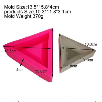 

Triangular Concrete Silicone Mould Bk2072