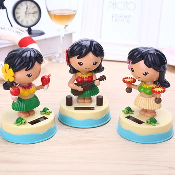

Doll Swing Toy Bobbling Toy Car Styling Gadget Solar Powered Automatic Cartoon
