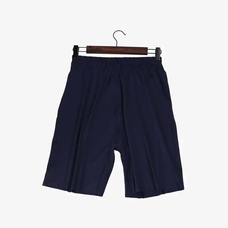 Ice Silk Cool Summer Men Sleepwear Shorts Sexy Underwear Nightwear Comfortable Elastic Loose Casual Man Sleep Bottoms Homewear