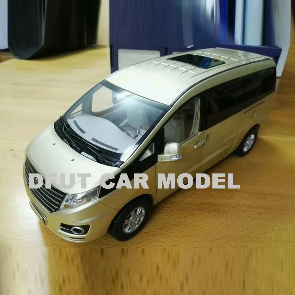 1:18 сплав игрушка с инерционным механизмом JAC HE CHANG 2 M5 MPV автомобиль модель детских игрушечных автомобилей авторизованный игрушки для детей