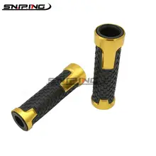 22 мм 7/8 ''с ЧПУ мотоцикла Нескользящая рукоятка ручки ручка для Yamaha MT07 09 10 XSR900 700 YZF-R1 R6 R3 R25 R125