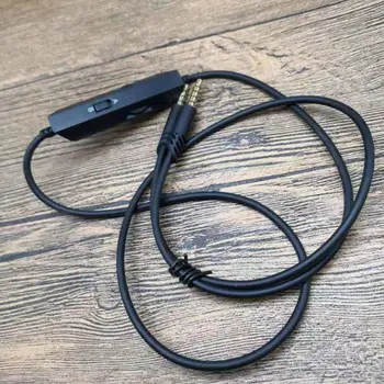 

Audio Cable Durable Tuning Headphone Gaming Headset Cable For Logitech G633 G93