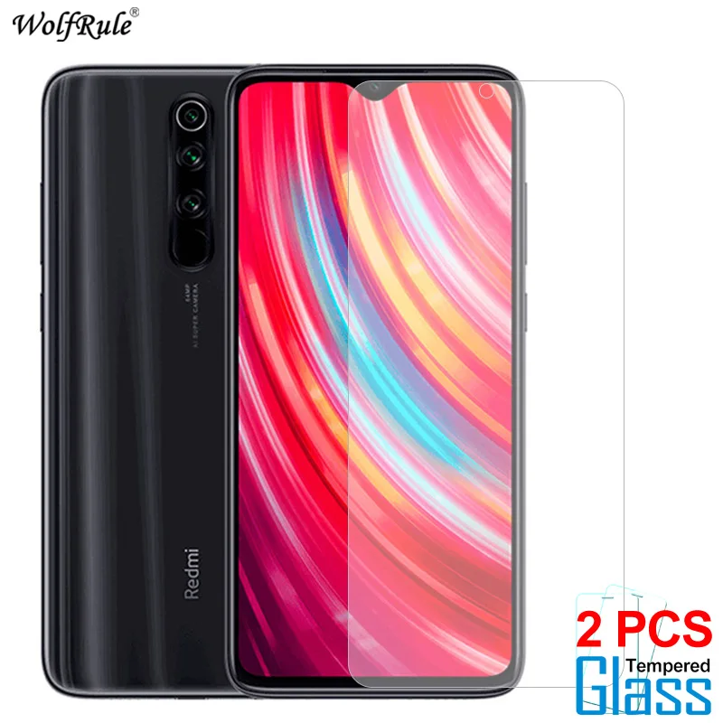 

2Pcs For Glass Xiaomi Redmi Note 8 Pro Screen Protector Tempered Glass For Xiaomi Redmi Note 8 Pro Glass Protective Phone Film