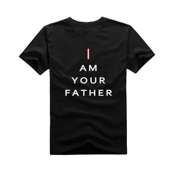 

New star wars T-shirt Anime I am your father men t-shirt Summer short-sleeve costume Cotton tops